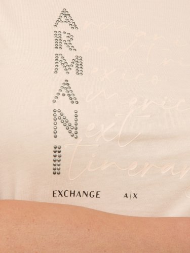 Жіноча футболка  ARMANI EXCHANGE T-SHIRT ROSA