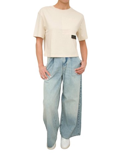 Жіноча футболка  ARMANI EXCHANGE  T-SHIRT BEIGE