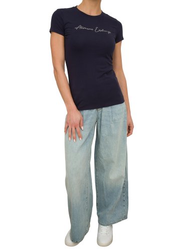 Жіноча футболка  ARMANI EXCHANGE T-SHIRT BLU