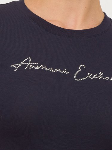 Жіноча футболка  ARMANI EXCHANGE T-SHIRT BLU