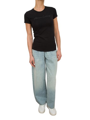 Женская футболка ARMANI EXCHANGE T-SHIRT NERO