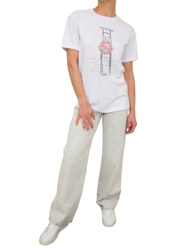 Жіноча футболка  ARMANI EXCHANGE T-SHIRT BIANCO