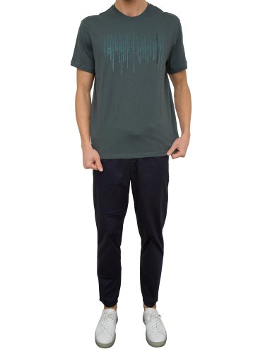Чоловіча футболка  ARMANI EXCHANGE T-SHIRT VERDE