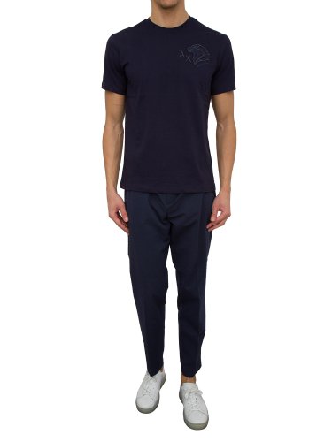 Чоловіча футболка  ARMANI EXCHANGE T-SHIRT BLU