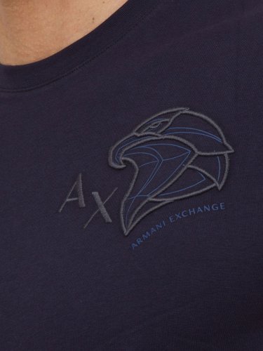 Чоловіча футболка  ARMANI EXCHANGE T-SHIRT BLU