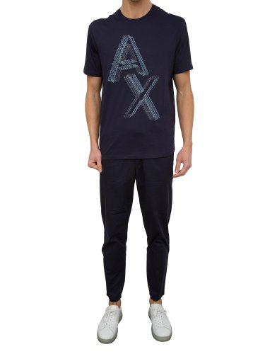Чоловіча футболка  ARMANI EXCHANGE T-SHIRT BLU