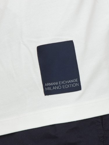 Чоловіче поло ARMANI EXCHANGE POLO BIANCO