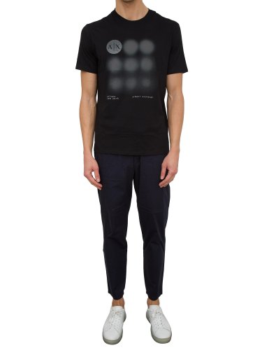 Чоловіча футболка  ARMANI EXCHANGE T-SHIRT NERO