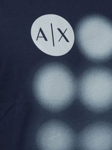 Чоловіча футболка  ARMANI EXCHANGE T-SHIRT BLU