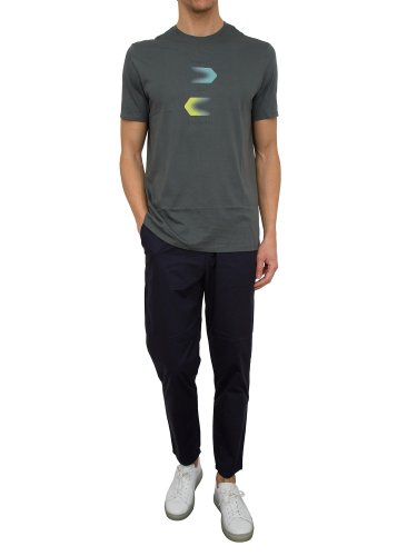 Чоловіча футболка  ARMANI EXCHANGE T-SHIRT VERDE