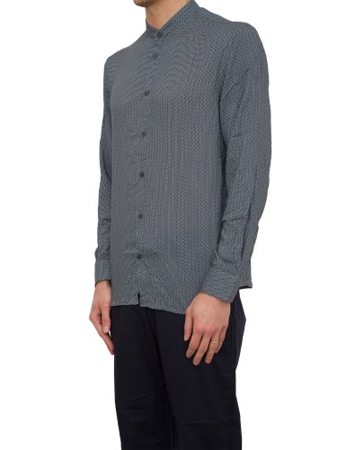 Мужская рубашка с длинным рукавом ARMANI EXCHANGE CAMICIA VERDE