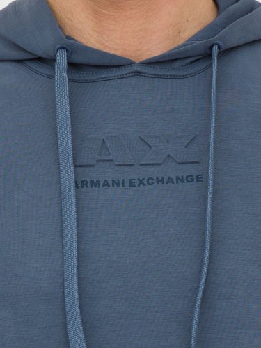 Мужская толстовка ARMANI EXCHANGE FELPA BLU