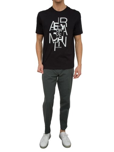 Чоловіча футболка  ARMANI EXCHANGE T-SHIRT NERO