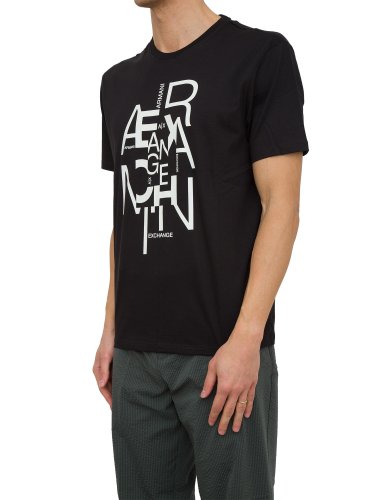 Чоловіча футболка  ARMANI EXCHANGE T-SHIRT NERO