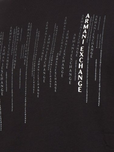 Чоловіча футболка  ARMANI EXCHANGE T-SHIRT NERO