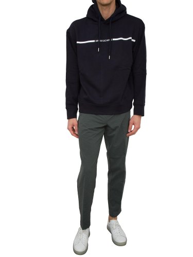 Мужская толстовка ARMANI EXCHANGE FELPA BLU