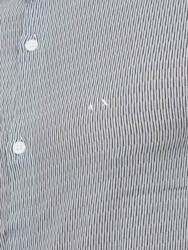 Чоловіча сорочка з довгим рукавом ARMANI EXCHANGE CAMICIA BLU