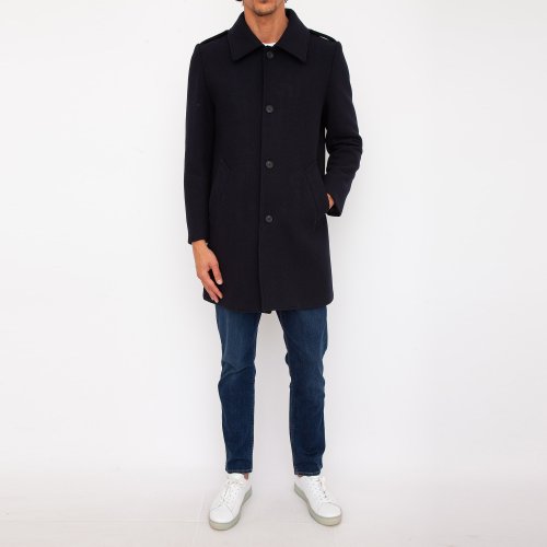 Мужское пальто ANTONY MORATO CAPO SPALLA  REGULAR FIT IN TW BLU