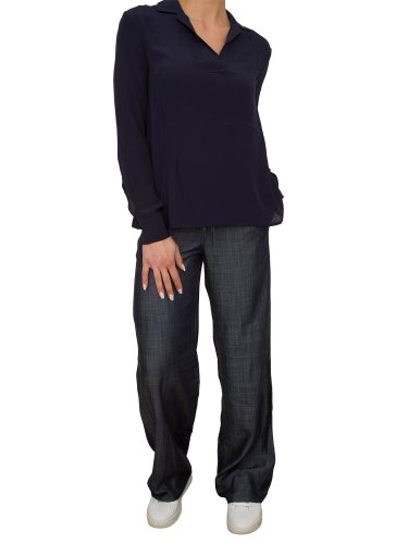 Женская блузка ARMANI EXCHANGE BLUSA BLU