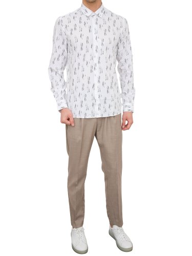 Мужская рубашка с длинным рукавом ANTONY MORATO CAMICIA MANICA LUNGA BIANCO