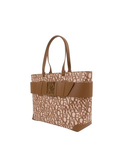 Женская сумка с ручками ARMANI EXCHANGE WOMAN'S SHOPPING CUOIO