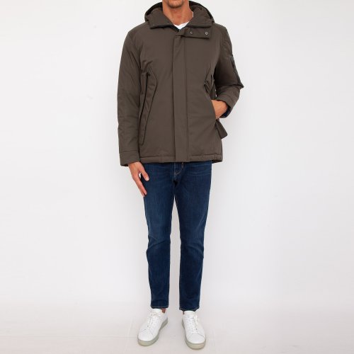 Мужская куртка ANTONY MORATO CAPO SPALLA REGULAR FIT IN TES VERDE