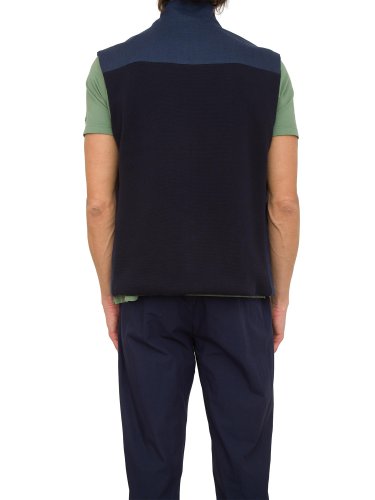 Чоловічий жилет PAUL&SHARK GILET IN COTONE BLU