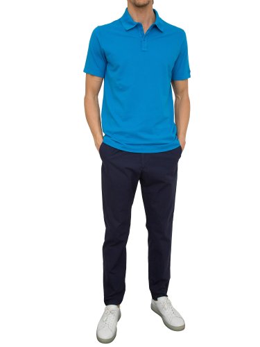 Мужское поло PAUL&SHARK POLO IN COTONE TURCHESE