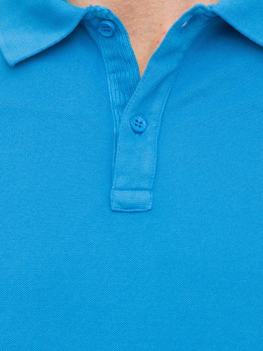 Мужское поло PAUL&SHARK POLO IN COTONE TURCHESE