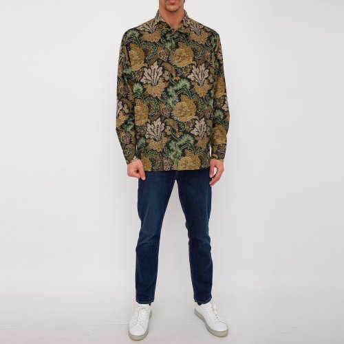 Мужская рубашка с длинным рукавом ETRO CAMICIA OVER M/L FANTASIA