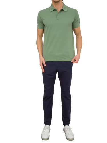 Мужские повседневные брюки PAUL&SHARK PANTALONE CHINO COULISSE BLU