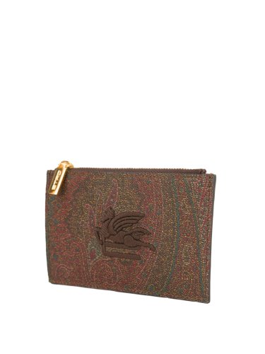 Женский кошелек ETRO Card Holder Arnica + Pelle D FANTASIA