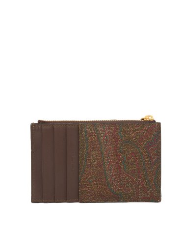 Женский кошелек ETRO Card Holder Arnica + Pelle D FANTASIA