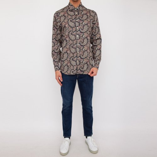 Чоловіча сорочка з довгим рукавом ETRO CAMICIA ETRO SPREAD FANTASIA