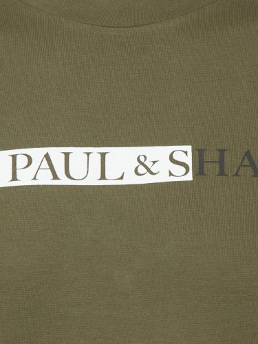 Чоловіча футболка PAUL&SHARK T-SHIRT IN COTONE VERDE