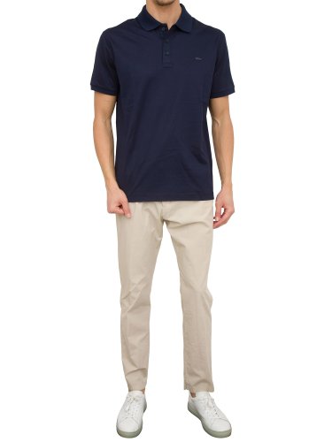 Чоловіче поло PAUL&SHARK POLO IN COTONE BLU