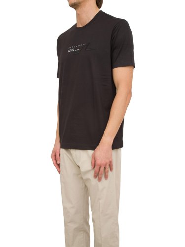 Чоловіча футболка PAUL&SHARK T-SHIRT IN COTONE NERO