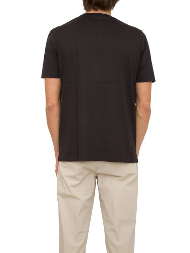 Чоловіча футболка PAUL&SHARK T-SHIRT IN COTONE NERO