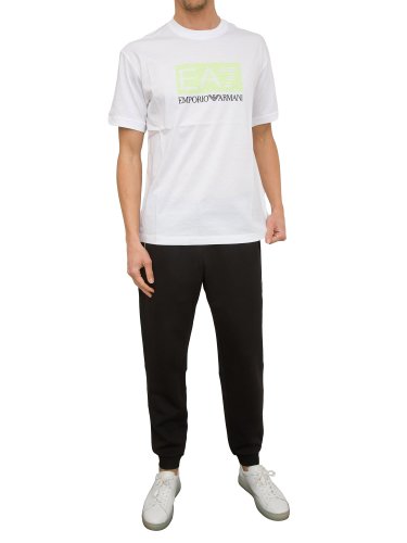 Чоловіча футболка EA7 EMPORIO ARMANI T-SHIRT BIANCO