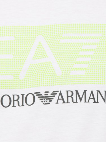 Чоловіча футболка EA7 EMPORIO ARMANI T-SHIRT BIANCO