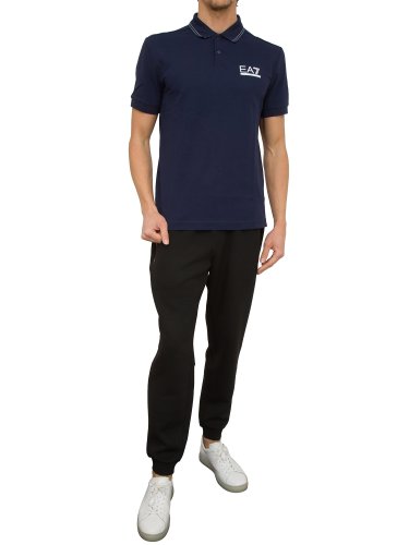 Чоловіче поло EA7 EMPORIO ARMANI POLO SHIRT BLU