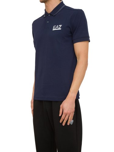 Чоловіче поло EA7 EMPORIO ARMANI POLO SHIRT BLU
