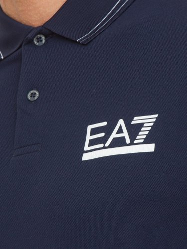 Чоловіче поло EA7 EMPORIO ARMANI POLO SHIRT BLU
