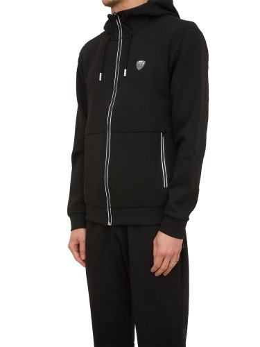 Мужская куртка EA7 EMPORIO ARMANI SWEATSHIRT NERO