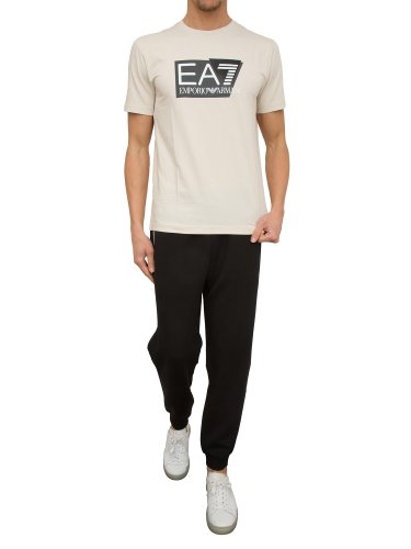 Мужская футболка  EA7 EMPORIO ARMANI T-SHIRT BEIGE