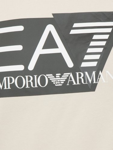 Мужская футболка  EA7 EMPORIO ARMANI T-SHIRT BEIGE