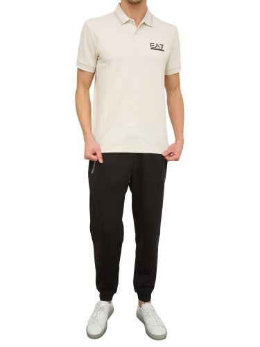 Мужское поло EA7 EMPORIO ARMANI POLO SHIRT BEIGE