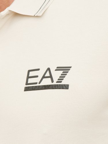 Мужское поло EA7 EMPORIO ARMANI POLO SHIRT BEIGE