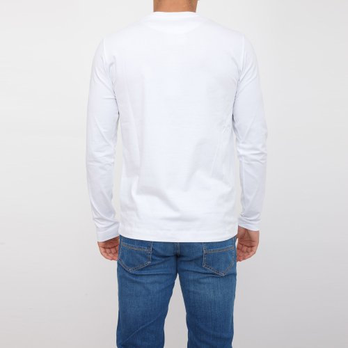 Чоловічий светр BIKKEMBERGS MAGLIETTA BIANCO