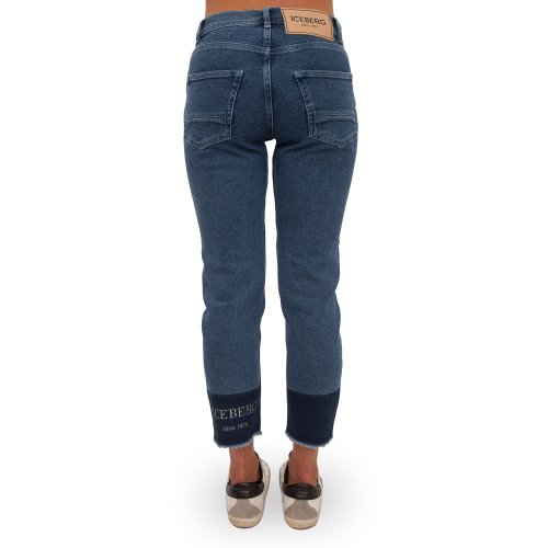Женские джинсы Iceberg PANTALONE BLU DENIM